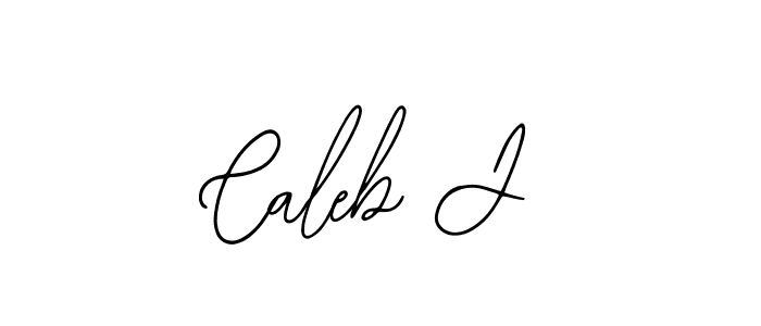 Design your own signature with our free online signature maker. With this signature software, you can create a handwritten (Bearetta-2O07w) signature for name Caleb J. Caleb J signature style 12 images and pictures png