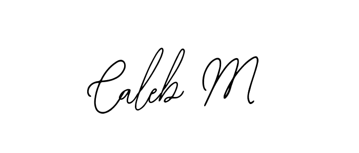 Also You can easily find your signature by using the search form. We will create Caleb M name handwritten signature images for you free of cost using Bearetta-2O07w sign style. Caleb M signature style 12 images and pictures png