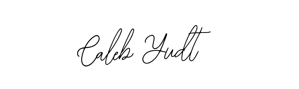 Make a beautiful signature design for name Caleb Yudt. Use this online signature maker to create a handwritten signature for free. Caleb Yudt signature style 12 images and pictures png