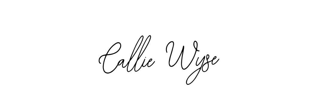 Also we have Callie Wyse name is the best signature style. Create professional handwritten signature collection using Bearetta-2O07w autograph style. Callie Wyse signature style 12 images and pictures png