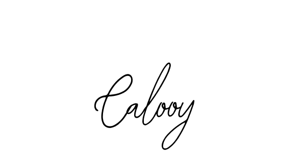 Use a signature maker to create a handwritten signature online. With this signature software, you can design (Bearetta-2O07w) your own signature for name Calooy. Calooy signature style 12 images and pictures png