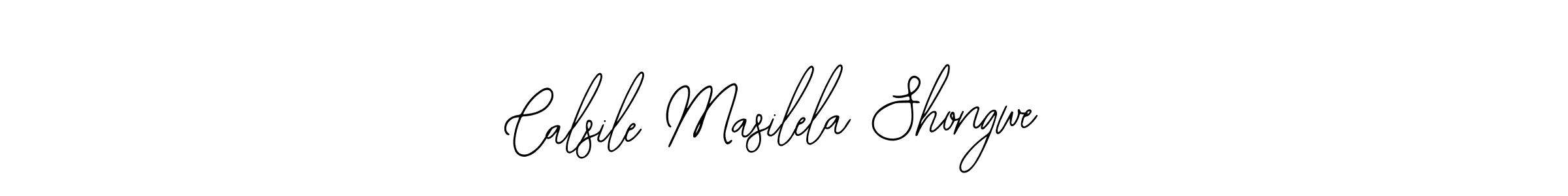 How to make Calsile Masilela Shongwe signature? Bearetta-2O07w is a professional autograph style. Create handwritten signature for Calsile Masilela Shongwe name. Calsile Masilela Shongwe signature style 12 images and pictures png