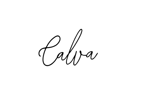 You should practise on your own different ways (Bearetta-2O07w) to write your name (Calva) in signature. don't let someone else do it for you. Calva signature style 12 images and pictures png