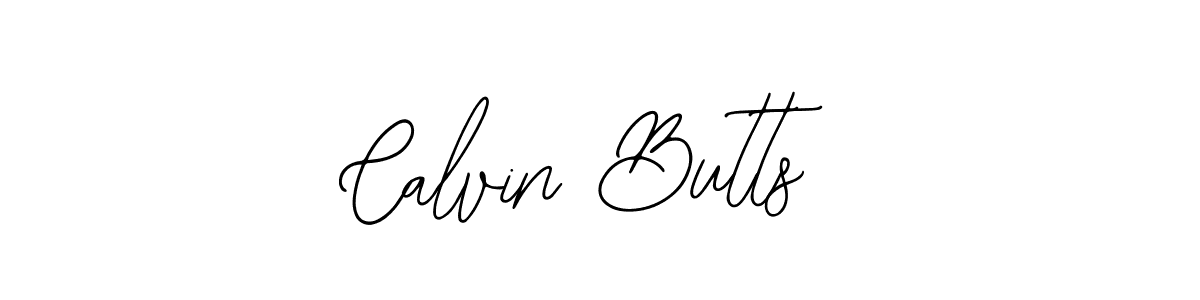 Make a beautiful signature design for name Calvin Butts. With this signature (Bearetta-2O07w) style, you can create a handwritten signature for free. Calvin Butts signature style 12 images and pictures png