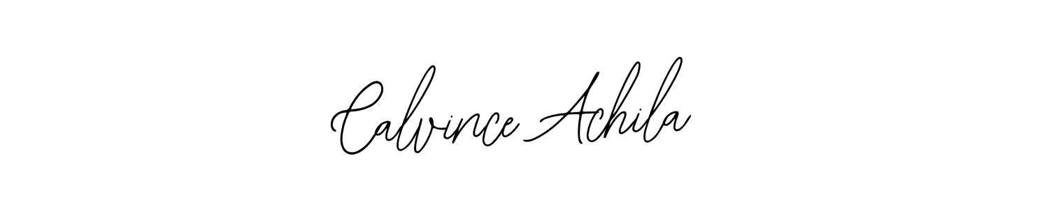 Calvince Achila stylish signature style. Best Handwritten Sign (Bearetta-2O07w) for my name. Handwritten Signature Collection Ideas for my name Calvince Achila. Calvince Achila signature style 12 images and pictures png