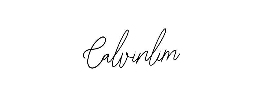 Calvinlim stylish signature style. Best Handwritten Sign (Bearetta-2O07w) for my name. Handwritten Signature Collection Ideas for my name Calvinlim. Calvinlim signature style 12 images and pictures png