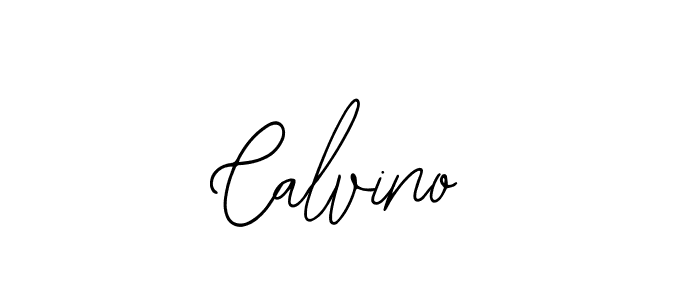 Make a beautiful signature design for name Calvino. With this signature (Bearetta-2O07w) style, you can create a handwritten signature for free. Calvino signature style 12 images and pictures png