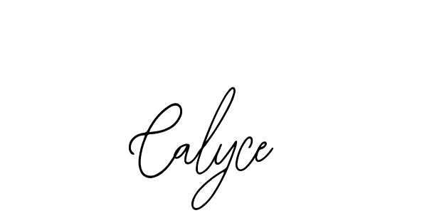 Use a signature maker to create a handwritten signature online. With this signature software, you can design (Bearetta-2O07w) your own signature for name Calyce. Calyce signature style 12 images and pictures png