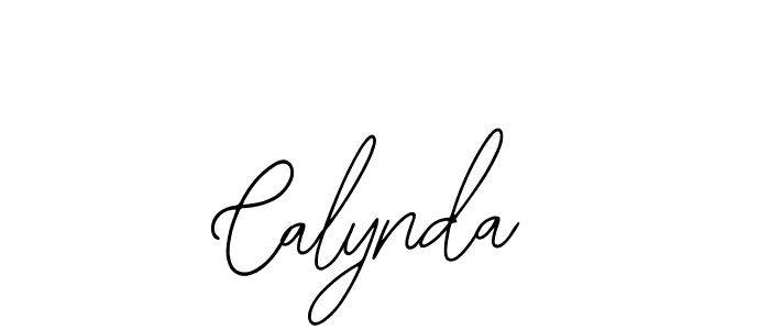 Make a beautiful signature design for name Calynda. With this signature (Bearetta-2O07w) style, you can create a handwritten signature for free. Calynda signature style 12 images and pictures png