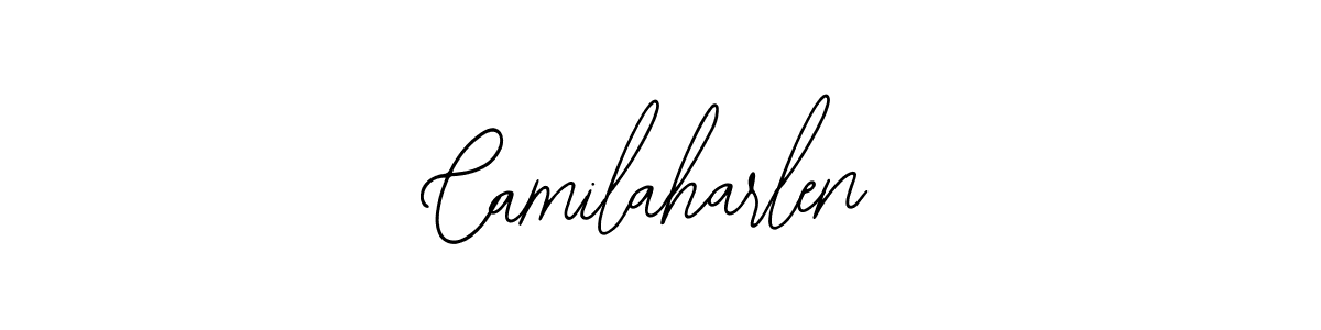 if you are searching for the best signature style for your name Camilaharlen. so please give up your signature search. here we have designed multiple signature styles  using Bearetta-2O07w. Camilaharlen signature style 12 images and pictures png