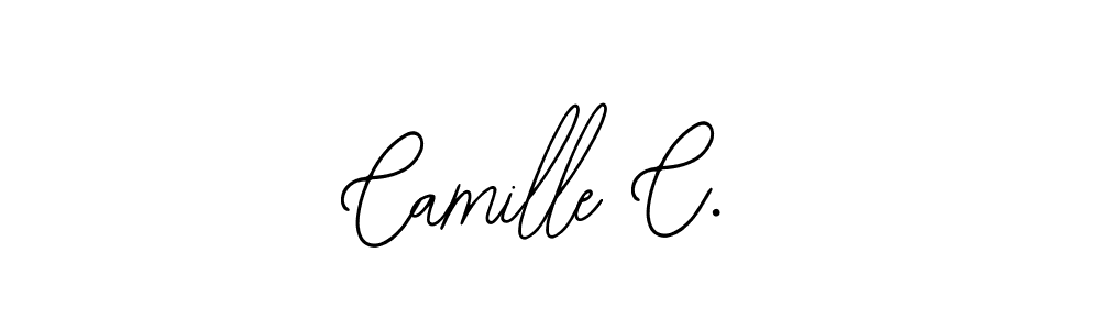 How to make Camille C. signature? Bearetta-2O07w is a professional autograph style. Create handwritten signature for Camille C. name. Camille C. signature style 12 images and pictures png