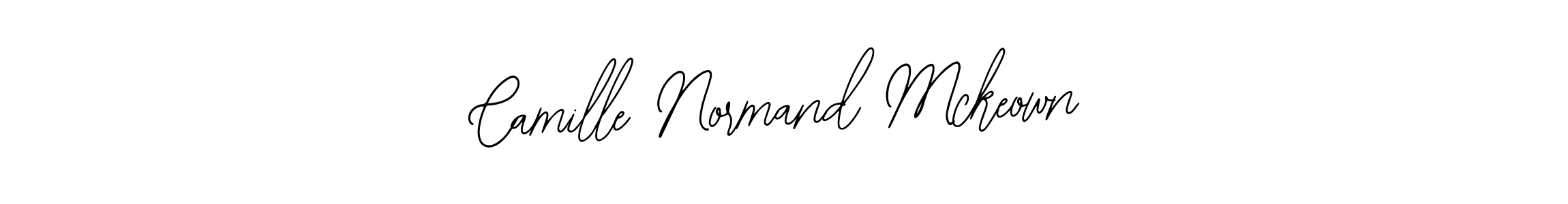 if you are searching for the best signature style for your name Camille Normand Mckeown. so please give up your signature search. here we have designed multiple signature styles  using Bearetta-2O07w. Camille Normand Mckeown signature style 12 images and pictures png