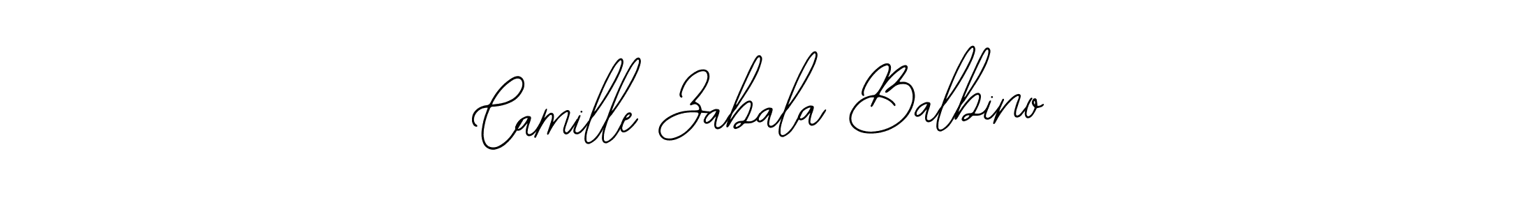 Create a beautiful signature design for name Camille Zabala Balbino. With this signature (Bearetta-2O07w) fonts, you can make a handwritten signature for free. Camille Zabala Balbino signature style 12 images and pictures png
