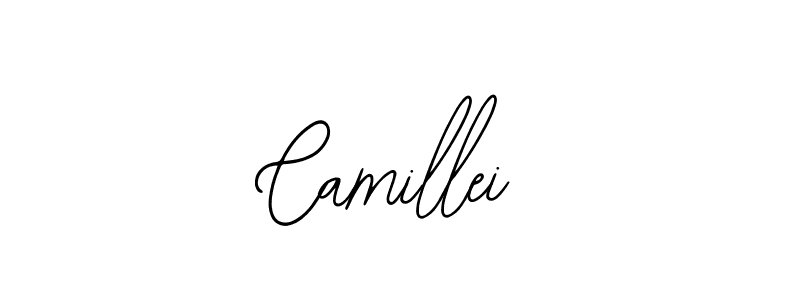 Design your own signature with our free online signature maker. With this signature software, you can create a handwritten (Bearetta-2O07w) signature for name Camillei. Camillei signature style 12 images and pictures png