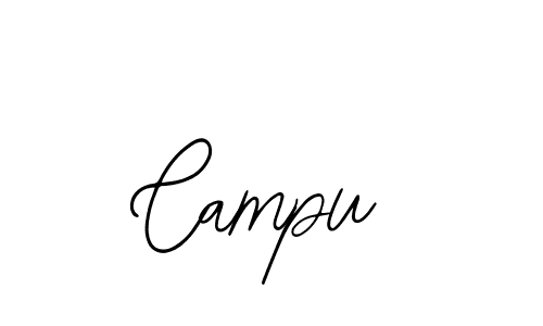 You should practise on your own different ways (Bearetta-2O07w) to write your name (Campu) in signature. don't let someone else do it for you. Campu signature style 12 images and pictures png
