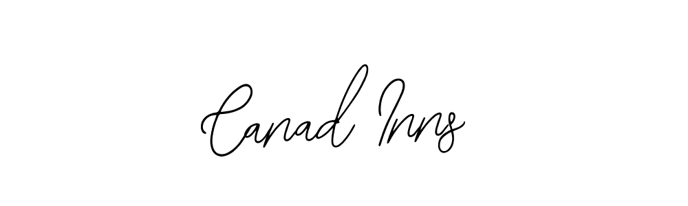 Use a signature maker to create a handwritten signature online. With this signature software, you can design (Bearetta-2O07w) your own signature for name Canad Inns. Canad Inns signature style 12 images and pictures png
