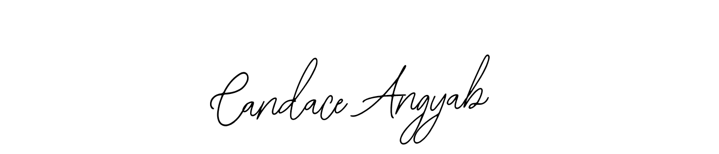 Make a beautiful signature design for name Candace Angyab. Use this online signature maker to create a handwritten signature for free. Candace Angyab signature style 12 images and pictures png