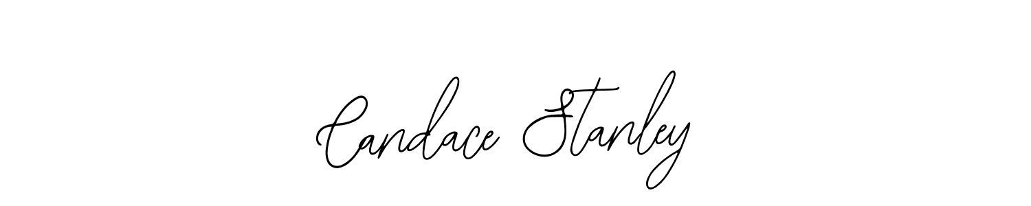 You should practise on your own different ways (Bearetta-2O07w) to write your name (Candace Stanley) in signature. don't let someone else do it for you. Candace Stanley signature style 12 images and pictures png