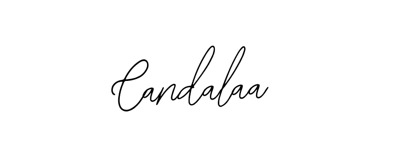 if you are searching for the best signature style for your name Candalaa. so please give up your signature search. here we have designed multiple signature styles  using Bearetta-2O07w. Candalaa signature style 12 images and pictures png