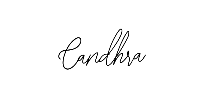 How to make Candhra signature? Bearetta-2O07w is a professional autograph style. Create handwritten signature for Candhra name. Candhra signature style 12 images and pictures png