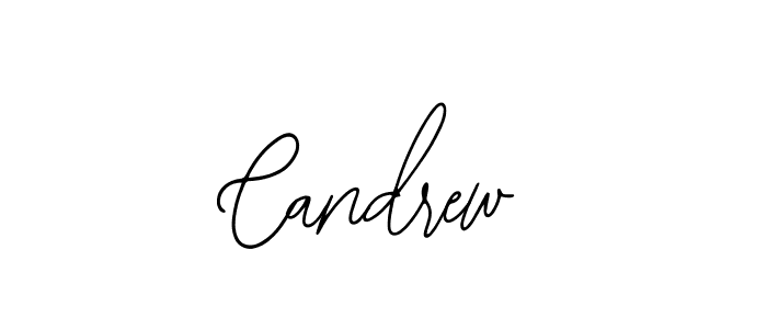 Design your own signature with our free online signature maker. With this signature software, you can create a handwritten (Bearetta-2O07w) signature for name Candrew. Candrew signature style 12 images and pictures png