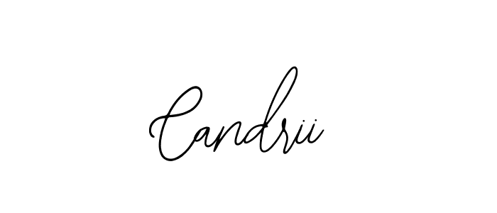 You should practise on your own different ways (Bearetta-2O07w) to write your name (Candrii) in signature. don't let someone else do it for you. Candrii signature style 12 images and pictures png