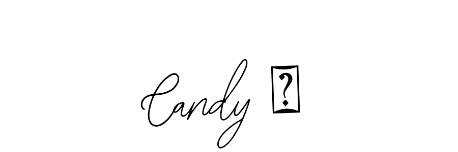 Make a beautiful signature design for name Candy 文. With this signature (Bearetta-2O07w) style, you can create a handwritten signature for free. Candy 文 signature style 12 images and pictures png