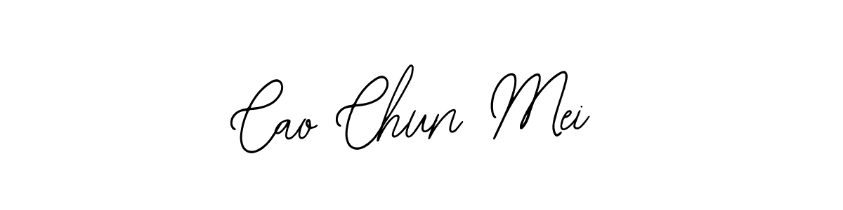 Use a signature maker to create a handwritten signature online. With this signature software, you can design (Bearetta-2O07w) your own signature for name Cao Chun Mei. Cao Chun Mei signature style 12 images and pictures png