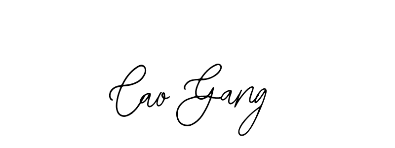 Design your own signature with our free online signature maker. With this signature software, you can create a handwritten (Bearetta-2O07w) signature for name Cao Gang. Cao Gang signature style 12 images and pictures png