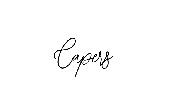 You should practise on your own different ways (Bearetta-2O07w) to write your name (Capers) in signature. don't let someone else do it for you. Capers signature style 12 images and pictures png