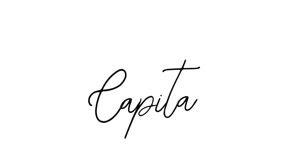 Capita stylish signature style. Best Handwritten Sign (Bearetta-2O07w) for my name. Handwritten Signature Collection Ideas for my name Capita. Capita signature style 12 images and pictures png