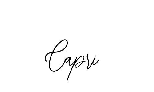 Design your own signature with our free online signature maker. With this signature software, you can create a handwritten (Bearetta-2O07w) signature for name Capri. Capri signature style 12 images and pictures png