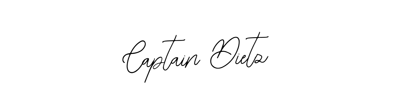 Use a signature maker to create a handwritten signature online. With this signature software, you can design (Bearetta-2O07w) your own signature for name Captain Dietz. Captain Dietz signature style 12 images and pictures png