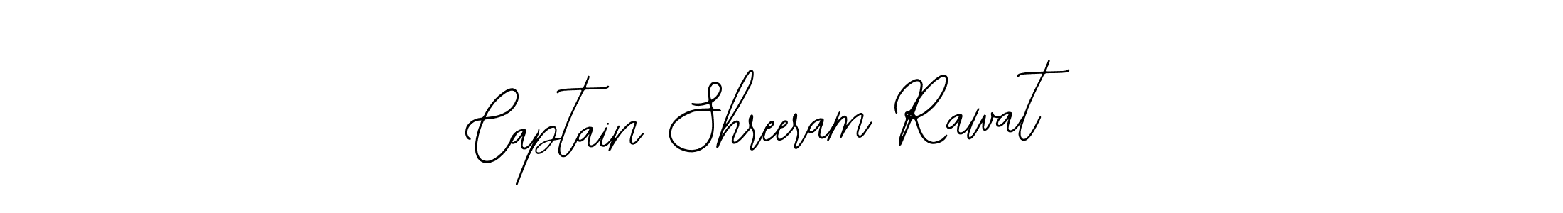 Captain Shreeram Rawat stylish signature style. Best Handwritten Sign (Bearetta-2O07w) for my name. Handwritten Signature Collection Ideas for my name Captain Shreeram Rawat. Captain Shreeram Rawat signature style 12 images and pictures png