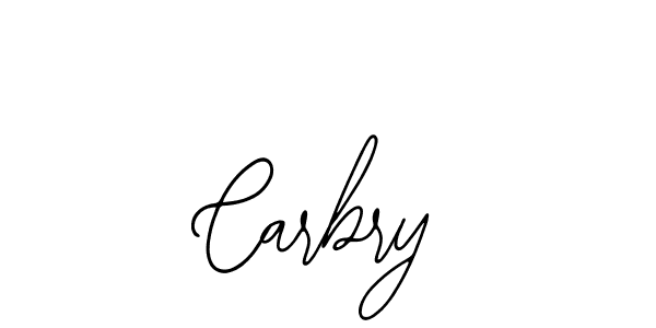 Use a signature maker to create a handwritten signature online. With this signature software, you can design (Bearetta-2O07w) your own signature for name Carbry. Carbry signature style 12 images and pictures png
