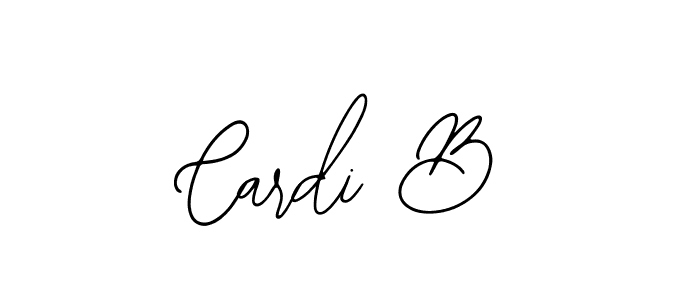 Make a beautiful signature design for name Cardi B. With this signature (Bearetta-2O07w) style, you can create a handwritten signature for free. Cardi B signature style 12 images and pictures png