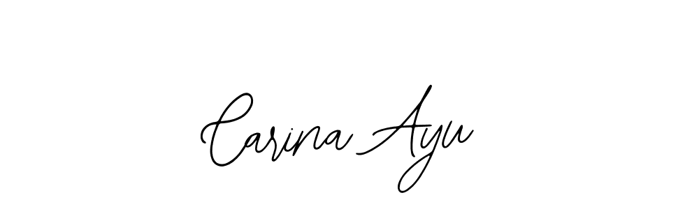 Similarly Bearetta-2O07w is the best handwritten signature design. Signature creator online .You can use it as an online autograph creator for name Carina Ayu. Carina Ayu signature style 12 images and pictures png