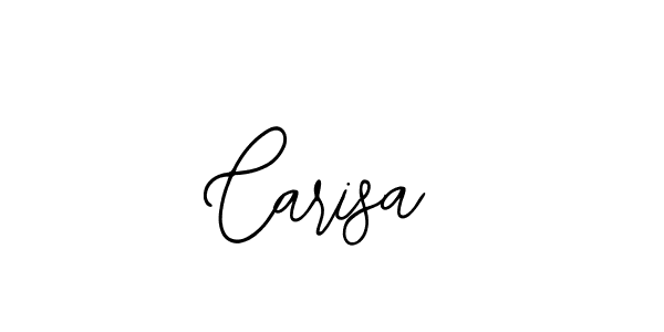 How to make Carisa name signature. Use Bearetta-2O07w style for creating short signs online. This is the latest handwritten sign. Carisa signature style 12 images and pictures png