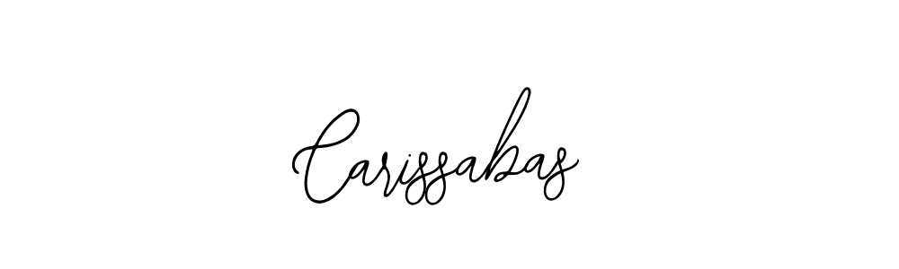 Design your own signature with our free online signature maker. With this signature software, you can create a handwritten (Bearetta-2O07w) signature for name Carissabas. Carissabas signature style 12 images and pictures png