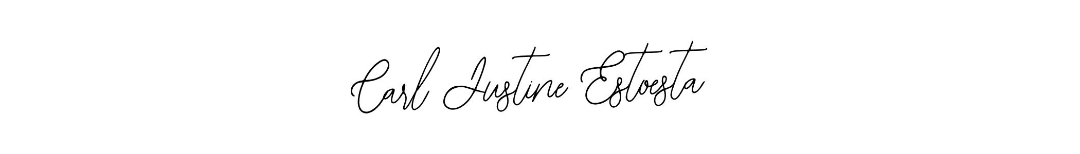 Create a beautiful signature design for name Carl Justine Estoesta. With this signature (Bearetta-2O07w) fonts, you can make a handwritten signature for free. Carl Justine Estoesta signature style 12 images and pictures png