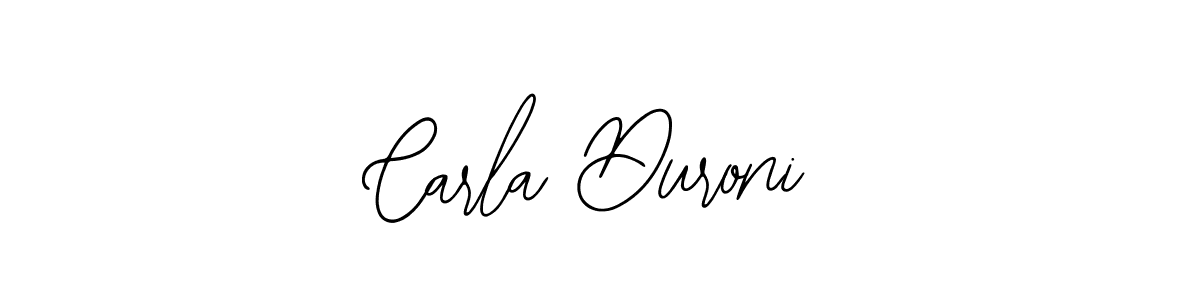 How to make Carla Duroni signature? Bearetta-2O07w is a professional autograph style. Create handwritten signature for Carla Duroni name. Carla Duroni signature style 12 images and pictures png