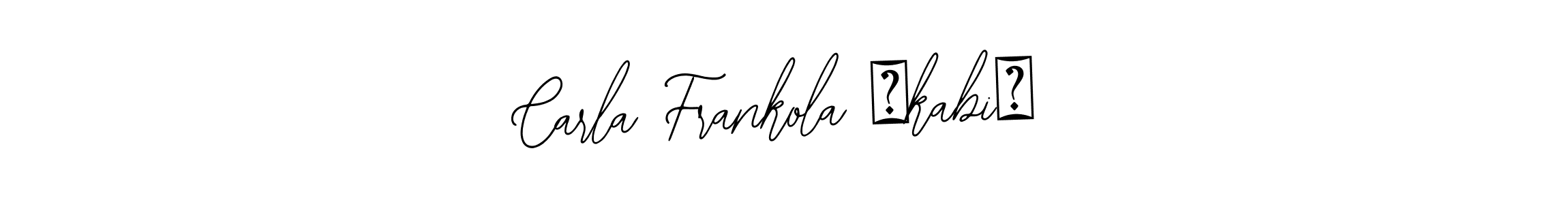 if you are searching for the best signature style for your name Carla Frankola Škabić. so please give up your signature search. here we have designed multiple signature styles  using Bearetta-2O07w. Carla Frankola Škabić signature style 12 images and pictures png