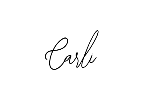 You should practise on your own different ways (Bearetta-2O07w) to write your name (Carli) in signature. don't let someone else do it for you. Carli signature style 12 images and pictures png