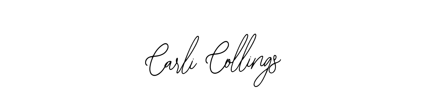 How to make Carli Collings signature? Bearetta-2O07w is a professional autograph style. Create handwritten signature for Carli Collings name. Carli Collings signature style 12 images and pictures png