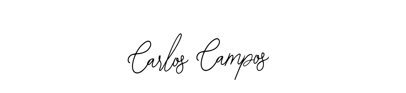 How to make Carlos Campos name signature. Use Bearetta-2O07w style for creating short signs online. This is the latest handwritten sign. Carlos Campos signature style 12 images and pictures png