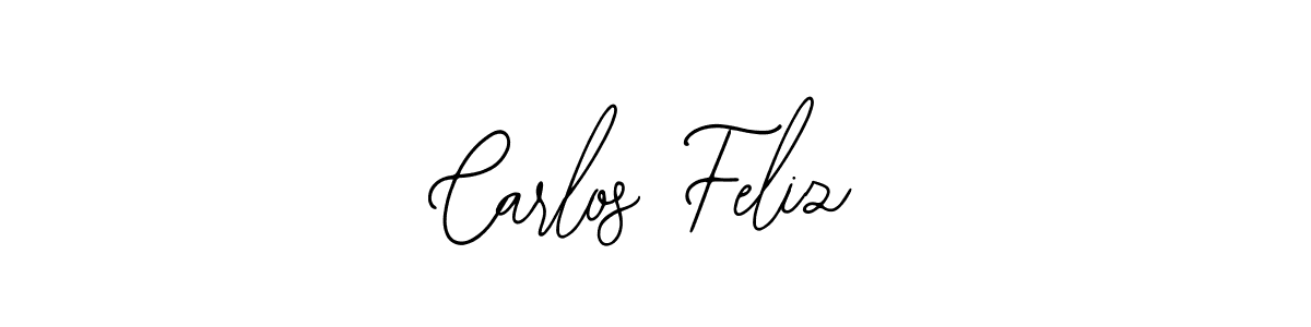 How to make Carlos Feliz name signature. Use Bearetta-2O07w style for creating short signs online. This is the latest handwritten sign. Carlos Feliz signature style 12 images and pictures png