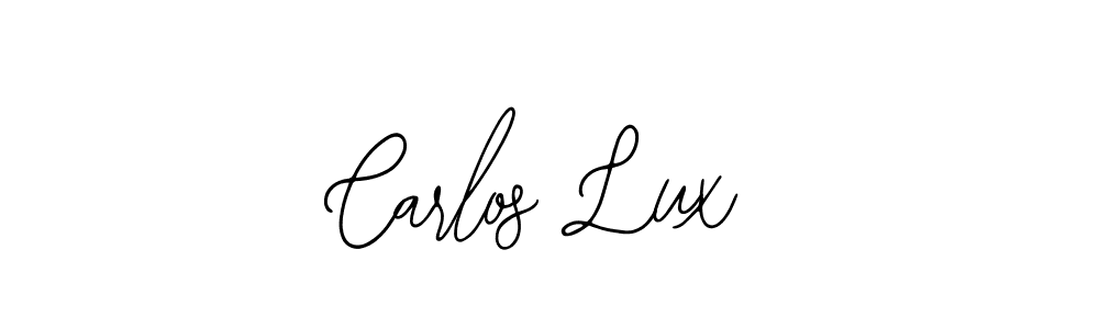 You should practise on your own different ways (Bearetta-2O07w) to write your name (Carlos Lux) in signature. don't let someone else do it for you. Carlos Lux signature style 12 images and pictures png