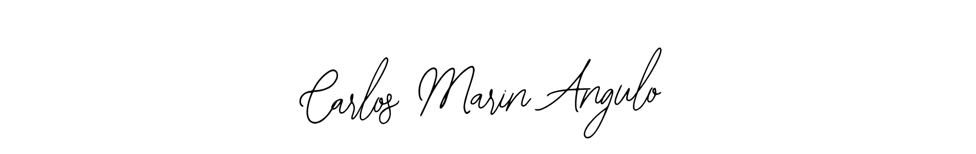 Use a signature maker to create a handwritten signature online. With this signature software, you can design (Bearetta-2O07w) your own signature for name Carlos Marin Angulo. Carlos Marin Angulo signature style 12 images and pictures png