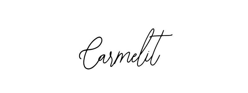 How to make Carmelit name signature. Use Bearetta-2O07w style for creating short signs online. This is the latest handwritten sign. Carmelit signature style 12 images and pictures png