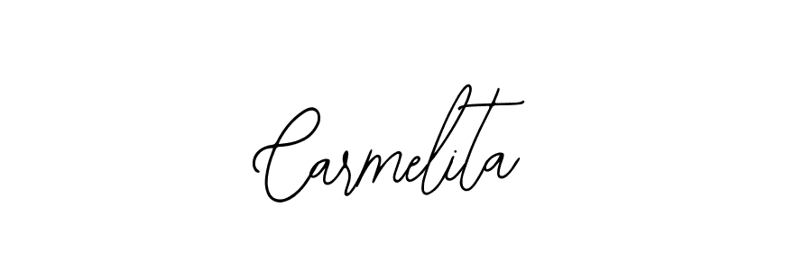 Design your own signature with our free online signature maker. With this signature software, you can create a handwritten (Bearetta-2O07w) signature for name Carmelita. Carmelita signature style 12 images and pictures png